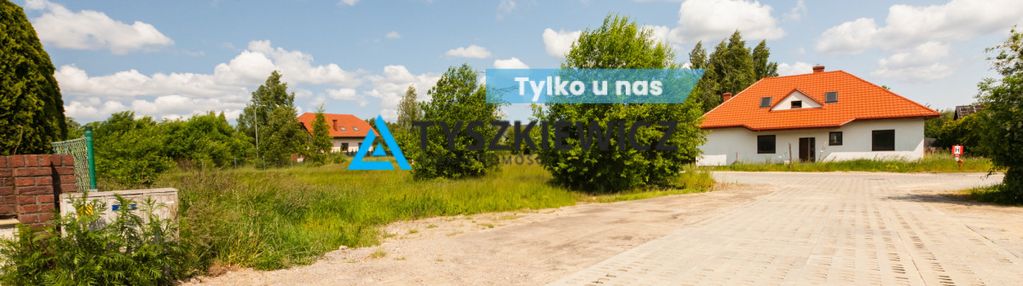 Uzbrojona działka 1023 m² | projekt domu w cenie