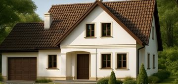 Siedlisko z rozpoczętą budową domu-przejma wysoka.