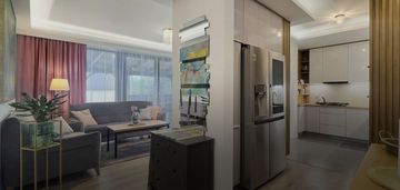 Komfortowy apartament z ogrodem i widokiem natatry