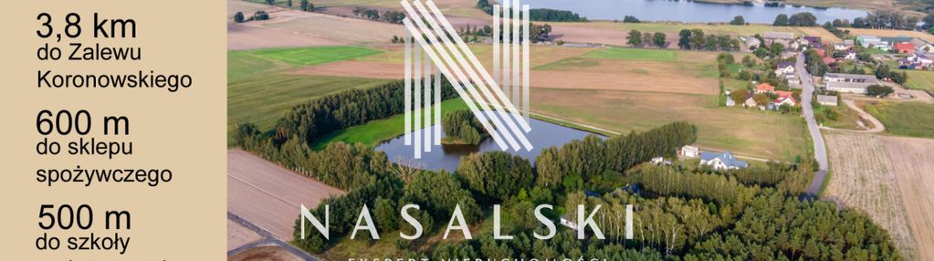 Działka budowlana 1395m2 bory tucholskie / sucha