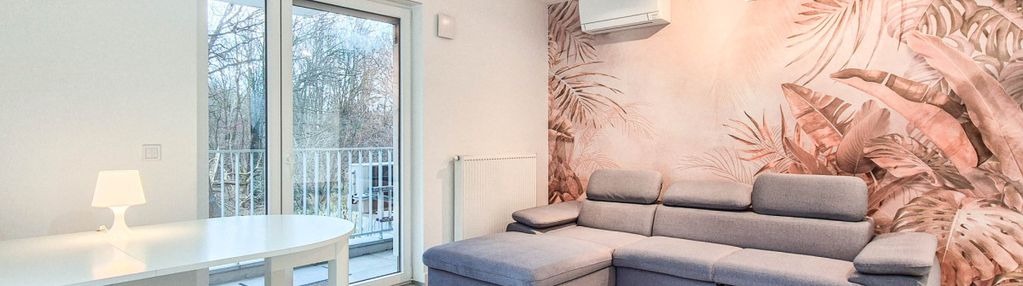 Trzy pokoje dużym tarasem