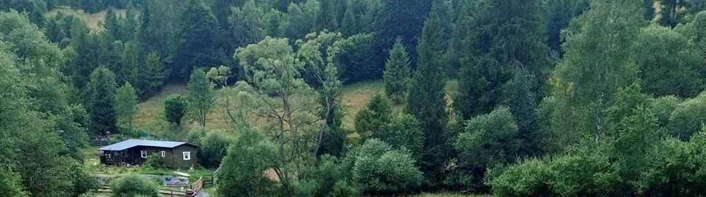 Działka zagrodowa w beskidzie żywieckim
