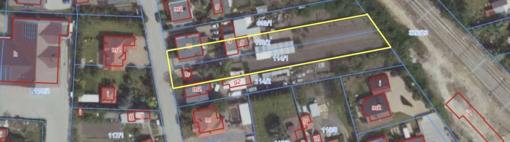 Dwie działki z domem i garażem| rokietnica centrum