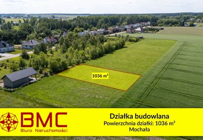 Działka budowlana 1036m2 mochała
