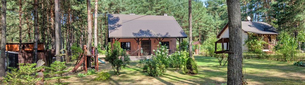 Dom letniskowy w środku lasu gm. żarki