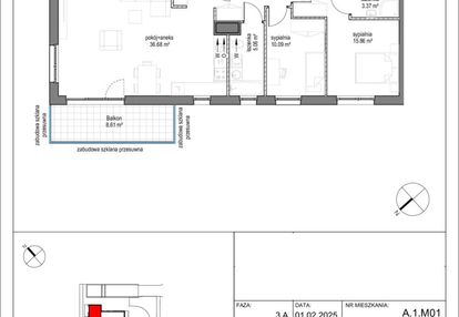 Trzypokojowe mieszkanie nad morzem, gdańsk brzeźno