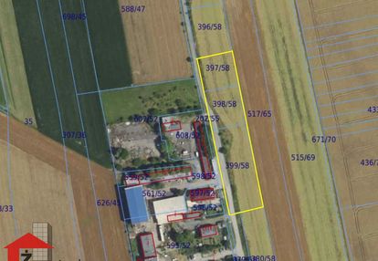 Na sprzedaż działka przemysłowa – toszek, 6000 m²