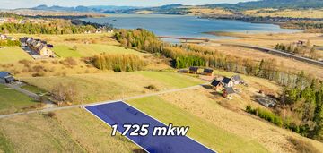 Widokowa działka budowlana – szlembark 1725 m²