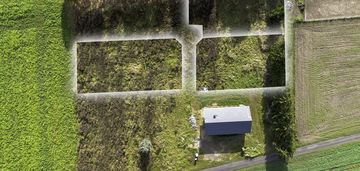 Wąsowo – działka budowlana 917 m², media w drodze