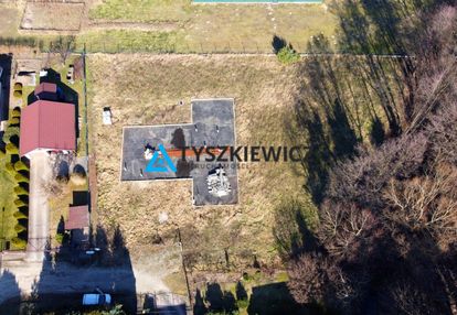 Działka z fundamentem i projektem dom madera 2