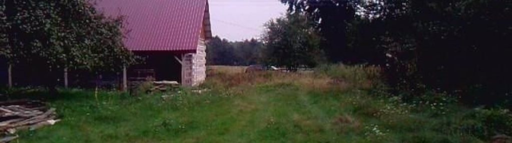 Działka las jezioro