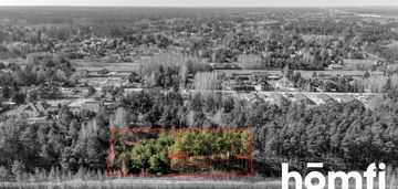 Rosanów - zalesiona działka budowlana 2500 m2