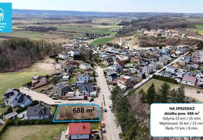 Mrzezino działka 688 m2 | z wz i mediami