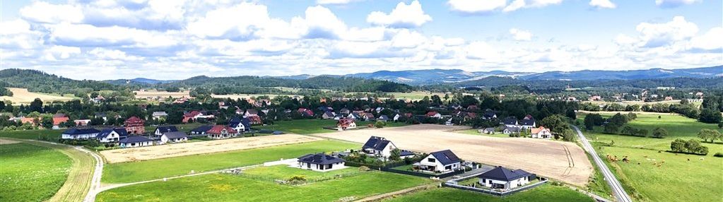 Łomnica działka budowlana z widokiem na góry