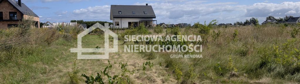 Działka budowlana o pow. 858 m2, wiślinka