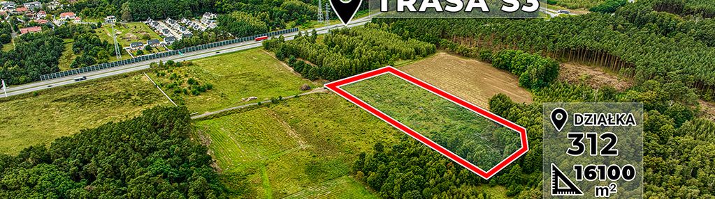 Teren pod usługi i produkcję – racula, 1,61 ha