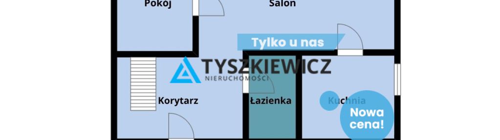 Duże mieszkanie w centrum - 5min. do skm