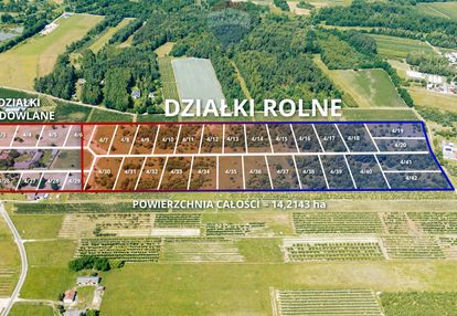 Działka rolna 4/12 nowina - przęsławice 3818 m2