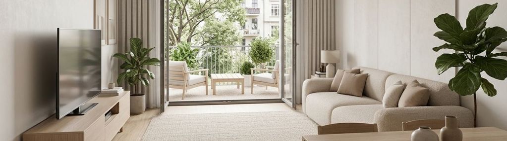 3 pokoje | 58 m2 | 2 balkony | zachód | bronowi
