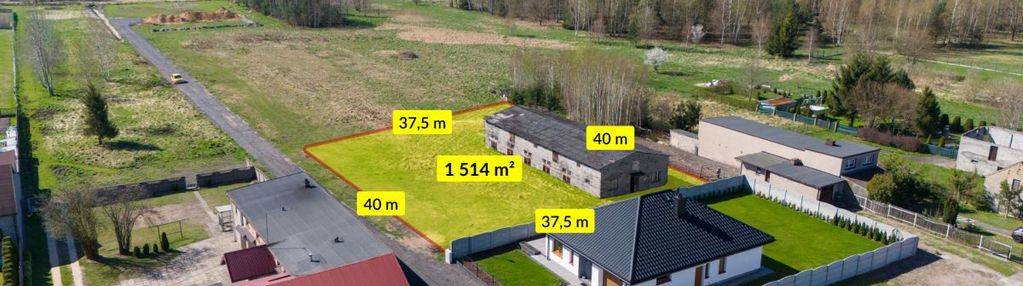 Działka budowlana 1514m2- starcza, gm starcza