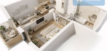 Funkcjonalne 2 pokoje, ul. hawelańska!