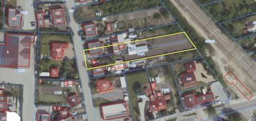 Dwie działki z domem i garażem| rokietnica centrum