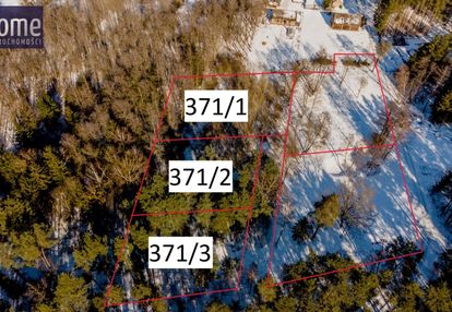 Działka 1150 m² w otoczeniu lasu – hermanówka
