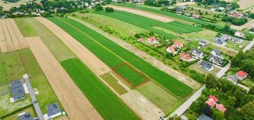 Działka budowlana 1300 m2 bębło