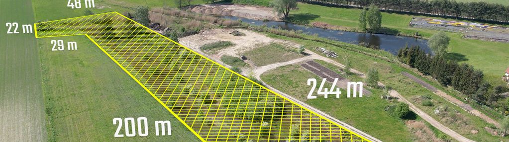 Ziałka inwestycyjna budowlano - usługowa 9968m.