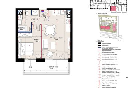 Nowe mieszkanie 40 m² – zielona starołęka, miejsca
