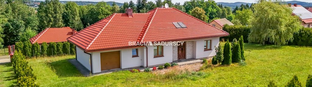 Nowoczesny dom parterowy w łapanowie