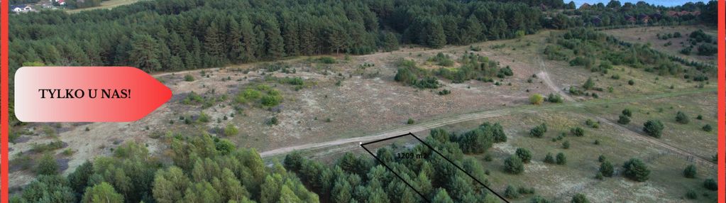 Działka budowlana nad jeziorem "psia góra"