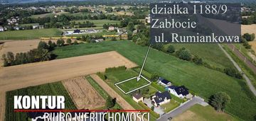 Działka budowlana, ul. rumiankowa, 951m2