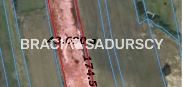 Działka z projektem na 5 bliźniaków