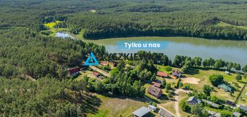 Działka z zabudową rekreacyjną | 100m od jeziora!