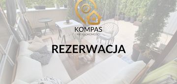 Przestronne 2 pok. z 2011 roku z dużym tarasem