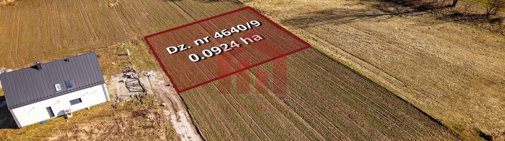 Przybyszówka nowe osiedle działka 9,2 ar wz media