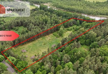 Działka z linią brzegową – mazury, media, wz!