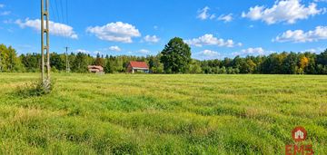 Działka pod lasem. łubianka