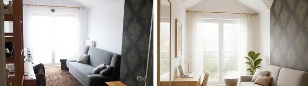 Dwupoziomowe mieszkanie na ursynowie