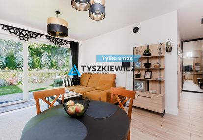 Piękny ogród z mieszkaniem 3-pok. nowe budownictwo