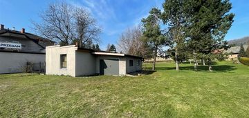 Budynek do remontu z garażem | działka 455 m²