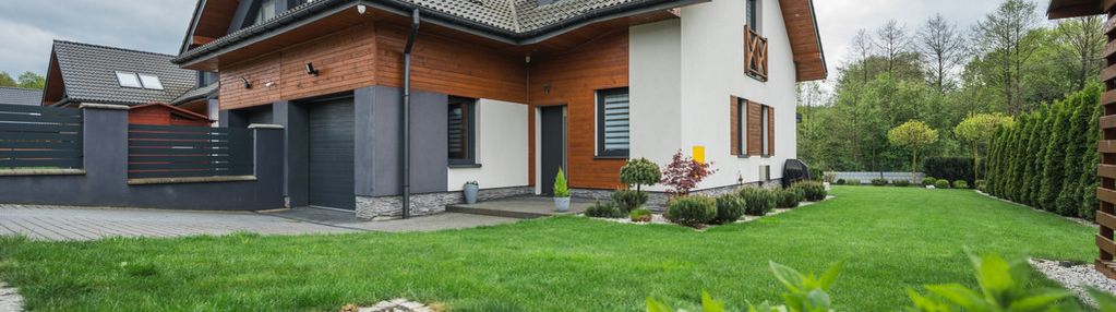 Dom z ogrodem i garażem | zaprojektowane wnętrze