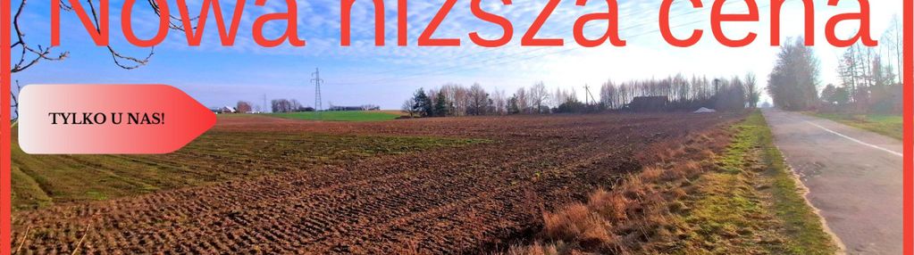 Tylko u nas! miejsce na twój wymarzony dom!