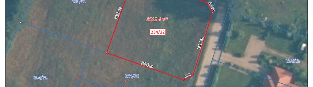 Działka budowlana kamień gm. szemud 1013 m2