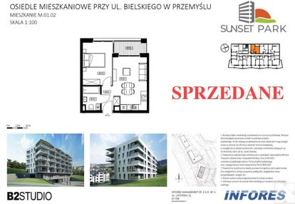 Sunset - mieszkanie 36m2 z ogródkiem 44m2