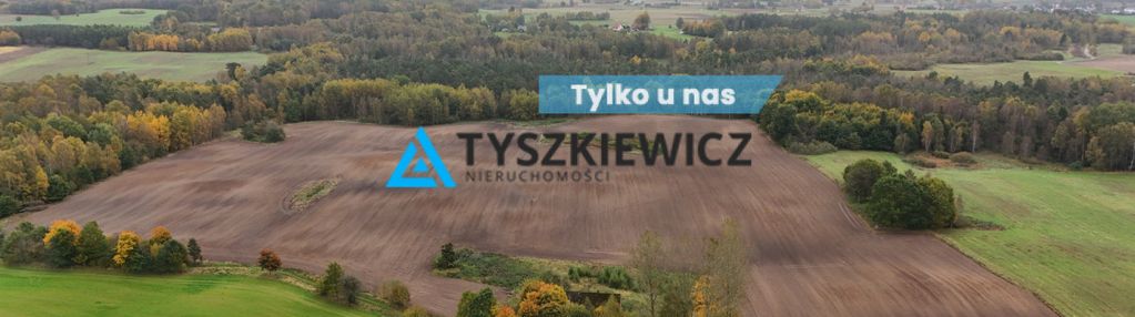 Pięknie położona działka w miejscowości borowina