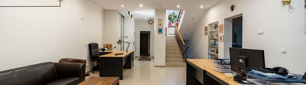 Wyjątkowy dom na biuro z ogrodem na saskiej kępie