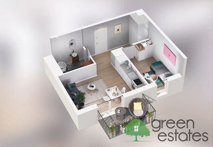 34 m2| balkon | bez 2% pcc | iii kw 2025