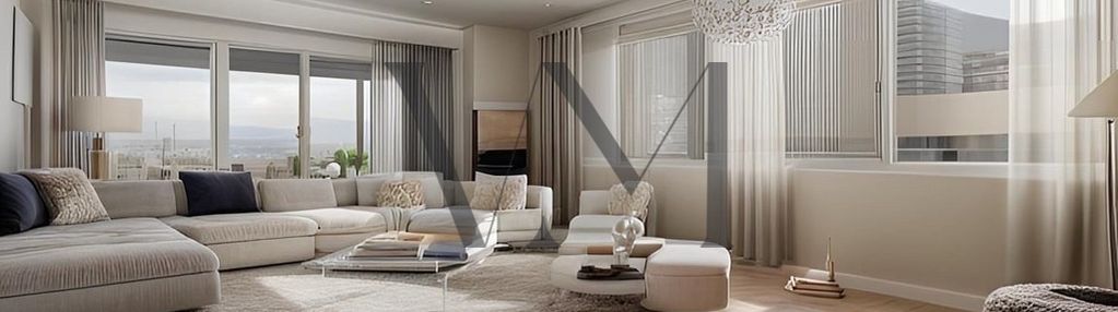 196m2 z widokiem na warszawskie city, łucka